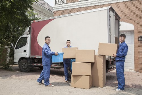 Local movers handling a flat or property clearance in Welling