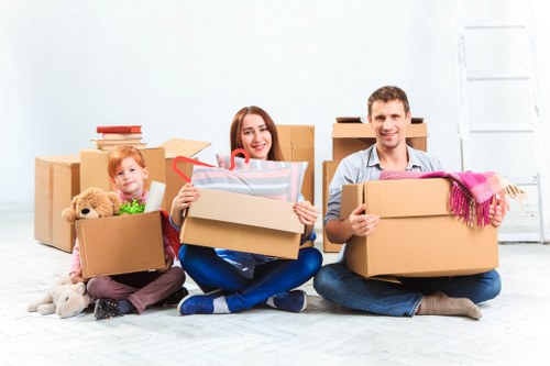 House removal services in Welling with careful furniture transport