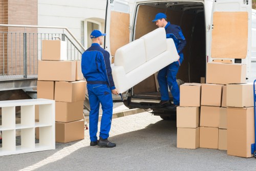 Storage and packing materials used for removals in Welling