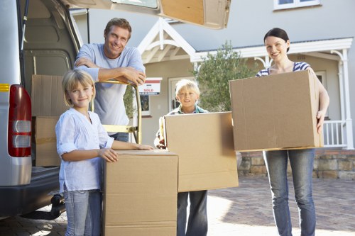 Customer booking details and moving service checklist