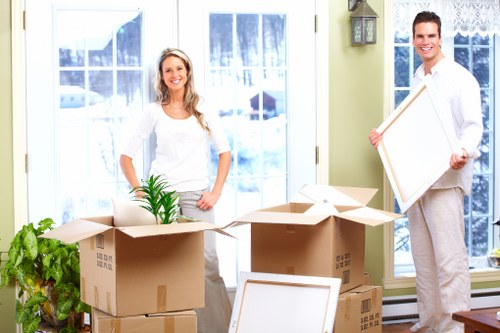 Professional moving truck service for house moves in Welling