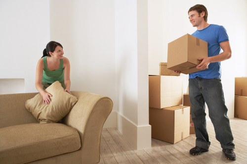Domestic furniture removal from a flat in Welling